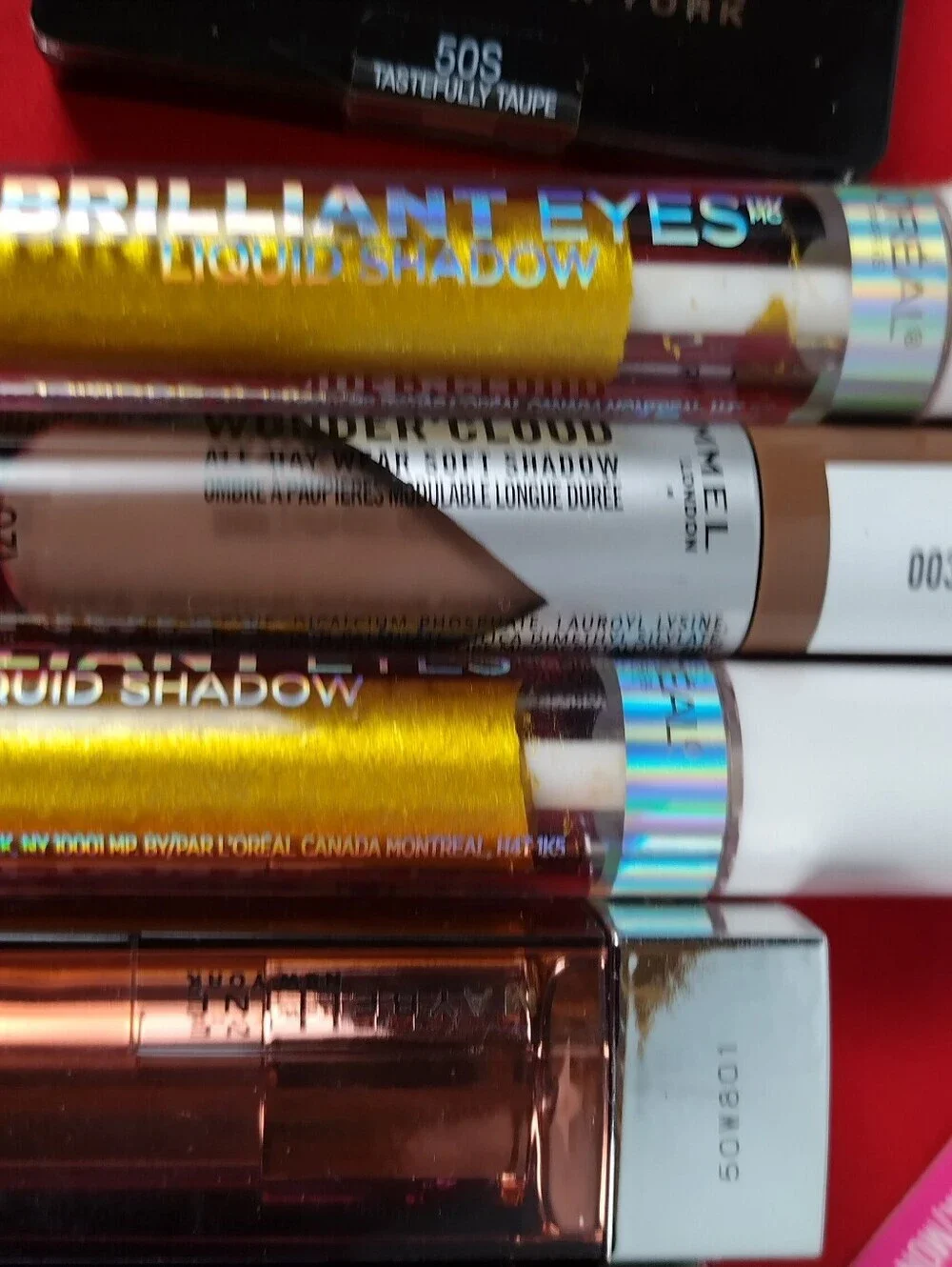 womens makeup Lot Loreal Çover Girl Maybelline Eyeliners Lip Baum Eye Shadow